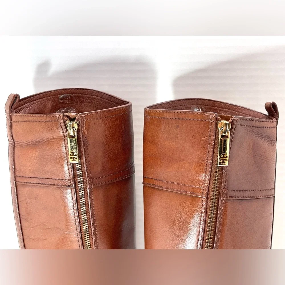 TORY BURCH Women’s Calista Knee High Riding Boots Size 6M - Picture 13 of 16